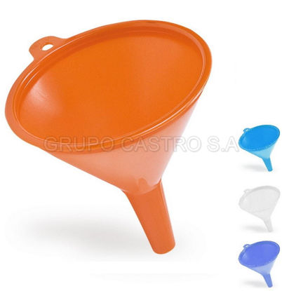 Foto de Embudo Plastico #90 Reyplast EBX006100 9.7diam,10.1alt cms Peq. (960)