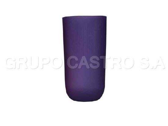 Foto de VASO PLASTICO ESTRIADO GRANDE  (18 ONZ ) SALVAPLASTIC 15altx7an cms 8252011700