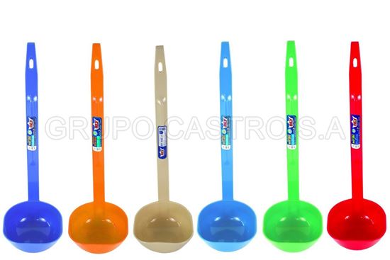 Foto de Cucharon Sopero Reyplast ABS CUX002500 31alt,9.1anc,11.5 larg cms 0.049 lts (400)