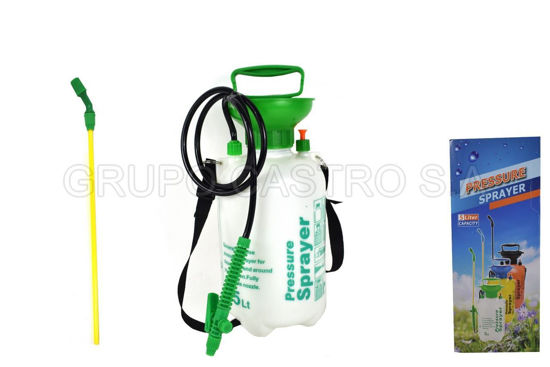 Foto de BOMBA ROCEADORA  5LTRS HG-4213 (SL10676) 5L-B PRESSURE SPRAYER FUMIGADORA