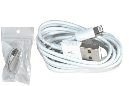 Foto de CABLE USB 39'' (99CMS) GY-1512  GYNIPOT IPHONE BLANCO