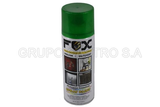 Foto de SPRAY FOX VERDE METALICO SP-302