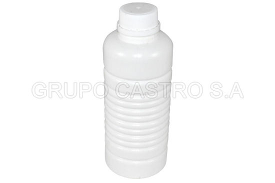 Foto de ENVASE CILINDRICO ESTRIAS 800ML 06012 (90GRMS) TAPAY PLUG/SEG ALTA  TACOPLAST 12altx8an cms  