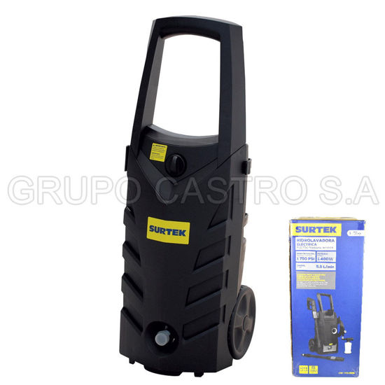 Foto de Hidrolavadora electrica HL417 1400W 1750psi surtek 96hrs ciclo trabajo 