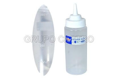 Foto de Frasco Salsero Universal 380 ml 20.1alt,6.4diam cms Rey ENV004000 (144)