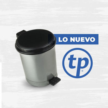 Foto de Basurero pedal 4.5 ltrs tacoplast 08275 24 altx19 cms anc