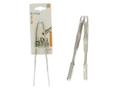 Foto de Pinzas para hielo 36413 17.5 cms EOTIA acero inox