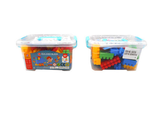 Foto de CAJA SET BLOQUES LEGOS 60 PZS #832-46-A70142 BUILDING BLOCK 20lagx11alt cms (72)