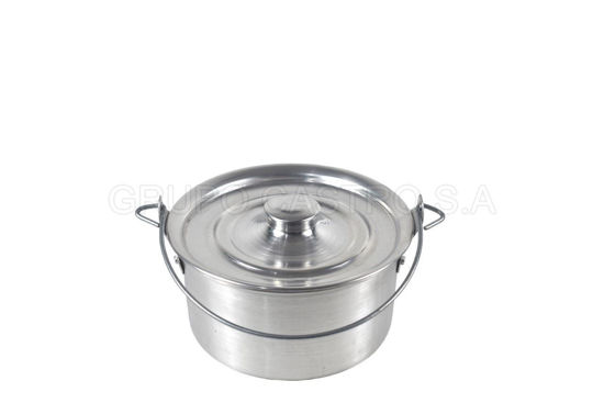 Foto de Olla aluminio manilla alambre