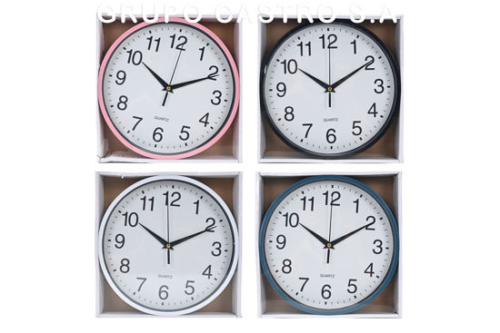 Foto de RELOJ PARED REDONDO GET75-02 22 CMS (40)