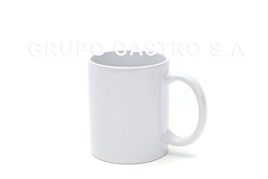 Foto de Jarra porcelana blanca GET62-01  8x9.5cms publicidad 12onz/350ml (36)