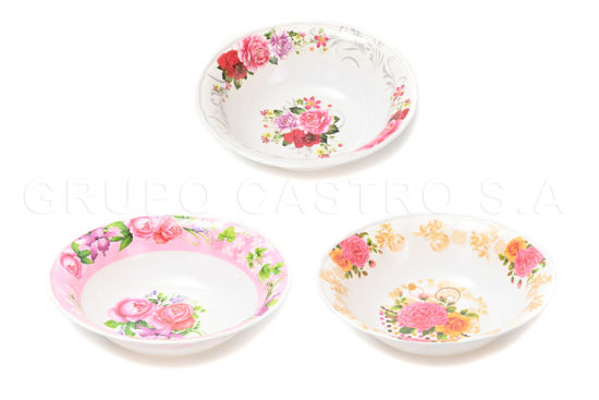 Foto de Plato Sopero Melamina Dec. 8"/20 cms 10028 GET29-04 (240)