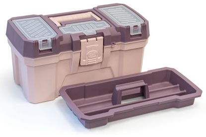 Foto de Caja Herram Megabox Beauty 16" Rey Rosa Humo 9,1 ltr 40,8 larg,21,6anc,20,5 alt cms CJX965600 (12)