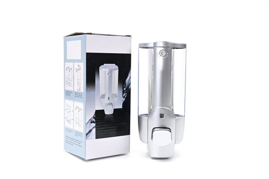 Foto de DISPENSADOR JABON LIQUIDO BLANCO 350ML NAA322 (60)