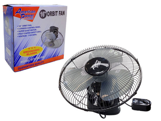 Foto de Ventilador Techo 16" Loco American Power 3 Veloc. 977-LFDA16N (1)