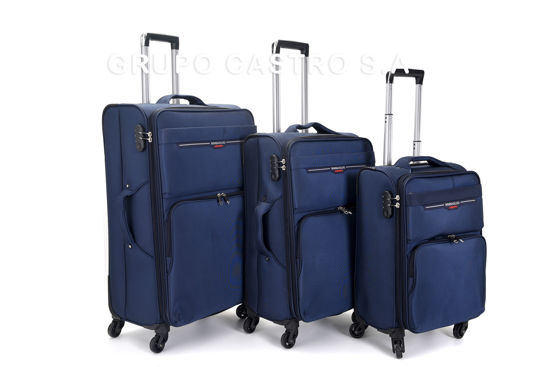 Foto de MALETA VIAJE 3 PCS 20/24/28" MBS2601 AZUL TELA