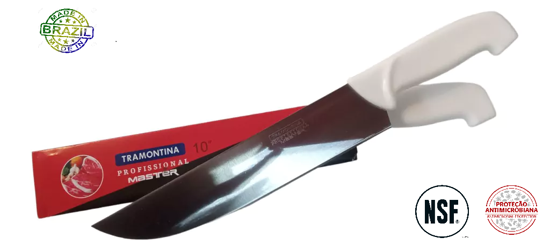 Foto de Cuchillo Tramontina 10"  Profesional Master Puño Blanco 24611-080 (120)