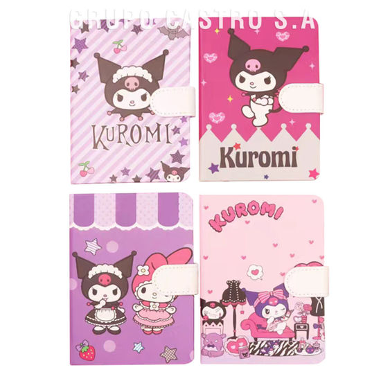 Foto de Cuaderno KUROMI c/evilla magnet NC72416/SH-2510 80 Hojas 14,5x21cms 230g (12)(144)