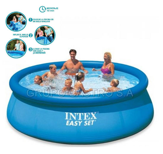 Foto de Piscina Intex easy set 3,05x61cms O192897 28116NP 813 gls ( 1)