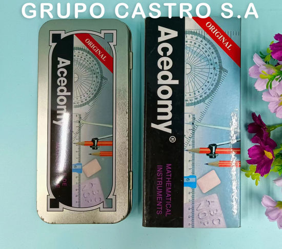 Foto de Reglas Set Instrumentos Matematicas ACCDOMY NCB2405 (144) 