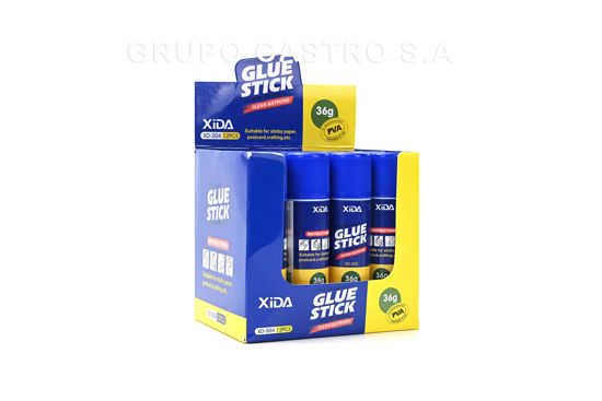 Foto de Pegamento Barra 36 grs Set 12 pcs XIDA XD-504 NCB24014 (384)