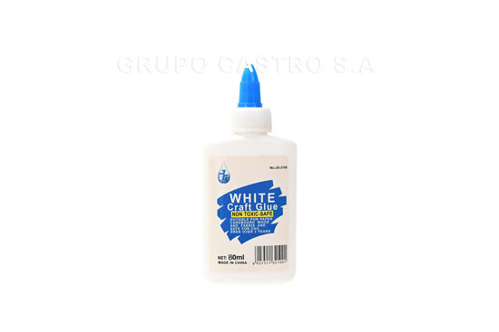 Foto de Pegamento JG Escolar Blanco Set 12 JG-2080 80ml NCB24015 (288)