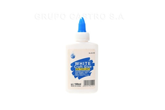 Foto de Pegamento JG Escolar Blanco Set 12 Escolar JG-2100 100ml NCB24016 (192)