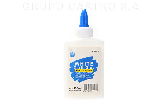 Foto de Pegamento JG Escolar Blanco Set 12 Escolar JG-2120 120 ml NCB24017 (144)