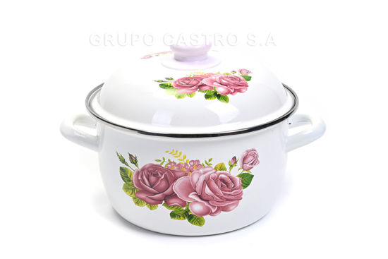 Foto de OLLA LOZA DECORADA 24CMS / 3 LTRS N3C2605 RUIBEITU (12)