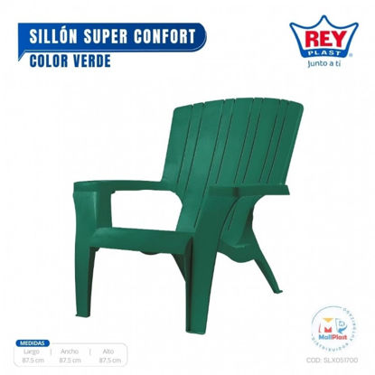 Foto de Sillon super confort Rey verde musgo SLX051900 87.5alt,82anc,88alt cms (15)