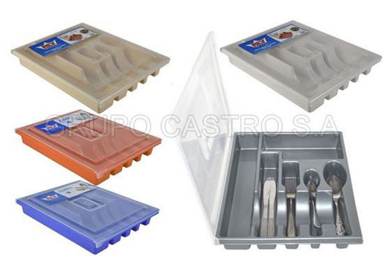 Foto de Portacubierto Jumbo c/t 36.3larg,28.9anc,5.8alt cms 3.3 ltrs Reyplast PUX005000 (40)