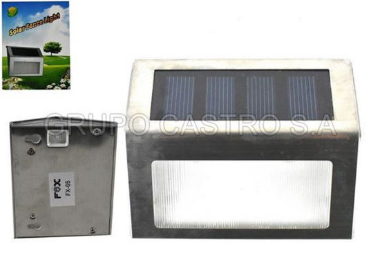 Foto de LAMPARA SOLAR FX-05 LED BAT 2V 90A 10 largx8.1anch cms