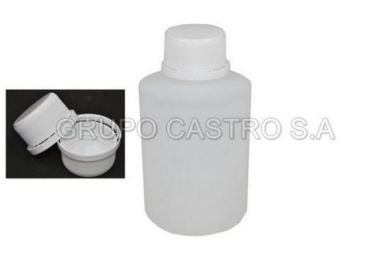 Foto de Envase Cilindrico 500ml 16onz(35grs) T/Seg Alta SALVAPLASTIC 7142030000 12altx8an cms