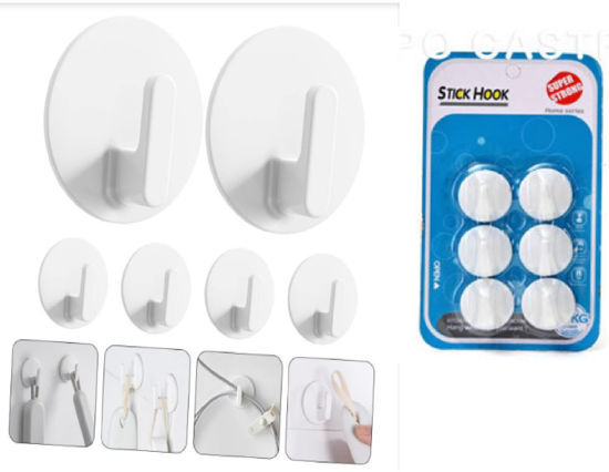 Foto de Gancho Pared Adhesivo Set 6pcs #9525 STICK HOOK OKG O1828916 (160)