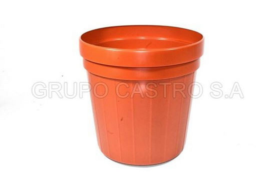 Foto de MACETA #9 TERRACOTA (500..T) SALVAPLASTIC 21alt x 21anCMS 7283038200