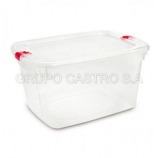 Foto de Caja megaforte #80 c/t broche 63.1lag,44.8anc,32.7alt cms 60.9 ltrs Reyplast CJX024000 (12)