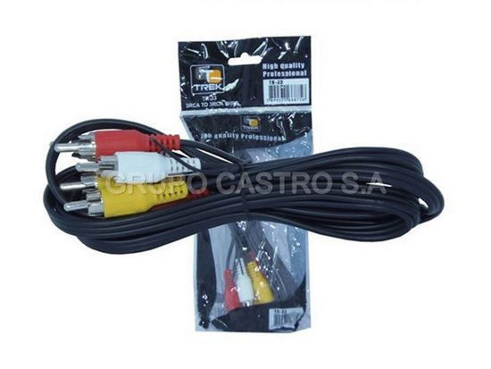 Foto de CABLE RCA VIDEO AUDIO TREK  TR-33 /TZ-2007