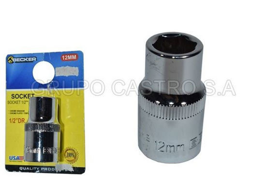 Foto de CUBO 1/2 12MM F51-258 CROMADO BECKER