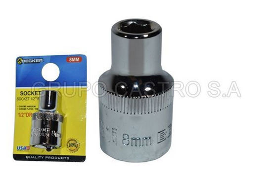 Foto de CUBO 1/2 8MM F51-255 CROMADO BECKER