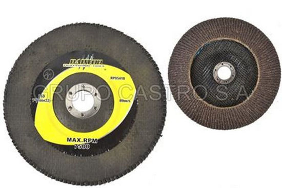 Foto de Disco mil hojas lija 7" rp05410 raptor (180x22) 7500rpm (p60)