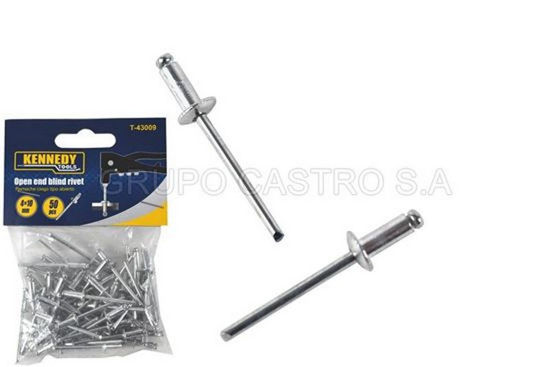 Foto de Remache 50PCS 4X10mm  t-43009 kennedy 100%aluminio