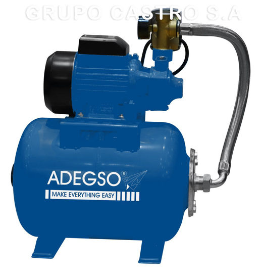 Foto de Bomba periferica c/tanq agua 1 hp / 24 ltr -750W 2850r/min AD-40123 ADEGSO (2)