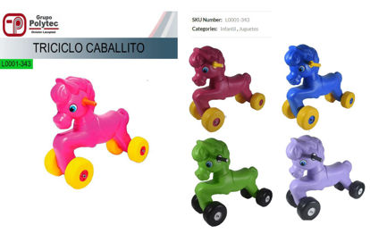 Foto de Caballito c/ruedas 1060 grs Lila 2-5 años L0001-476 56larg,50alt,24anc cms (4)