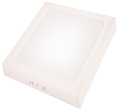 Foto de Lampara Led 12W 6500K 58026/302 Cuadrada Sobreponer Tramontina 18x3.6cms (30)