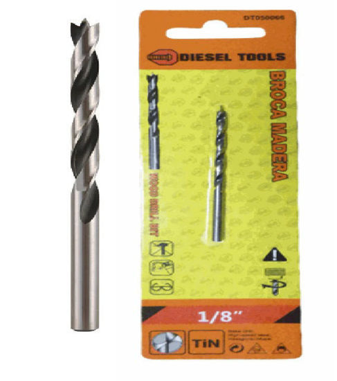 Foto de Broca Madera 1/8  DT050066-1/8 diesel tools