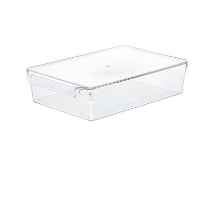 Foto de Recipiente rectangular smart box c/tapa OGX092600 4.8ltrs  32x9.5x21cms policarbonato reyplast