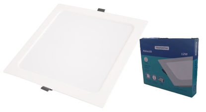 Foto de Lampara Led 12W 6500K 58026/205 cuadrado empotrar Tramontina 17x17cms (30)