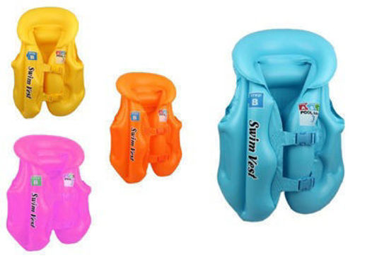 Foto de FLOTADOR INFLABLE CHALECO M3O26016 50CMS TALLA "M"