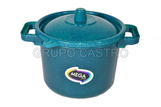 Foto de Ollita Megaplast Verde AQUA (Q11) 1.5 ltrs AA11699V 15,8 diam,12alt cms (72) -