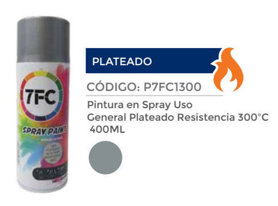 Foto de SPRAY PLATEADO ALTA TEMPERATURA P7CF1300